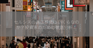 セルシスの適正株価はいくらなのか？投資家のための徹底分析！